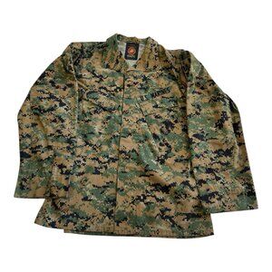 Columbia Sewing Co.  Size 32 Short US Marines Digital Camo Button Up Jacket